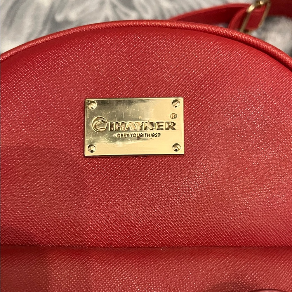 Aldo Mini Red Bow Backpack - Picture 3 of 5